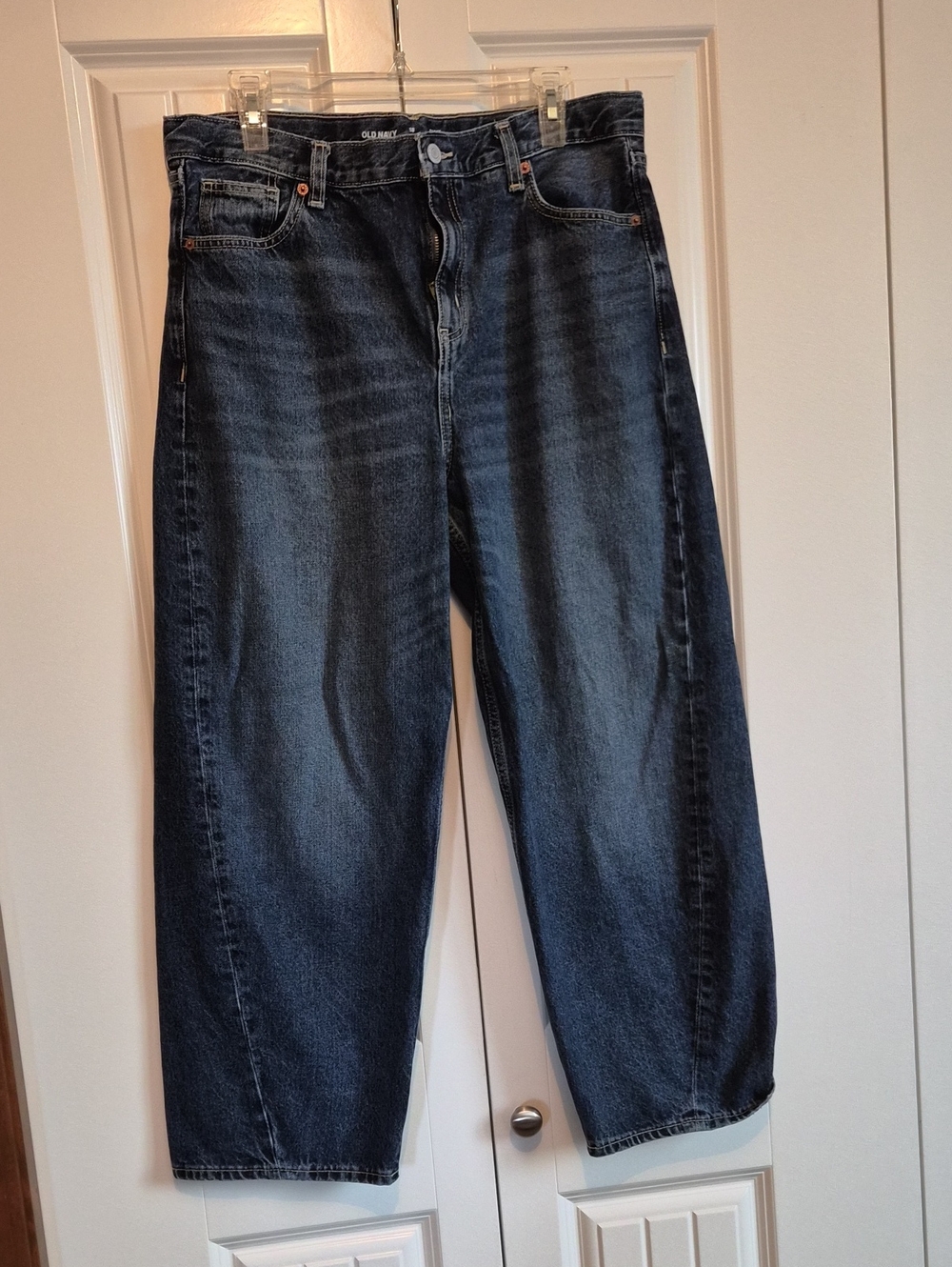 Old Navy Boys Dark Blue Relaxed Jeans Husky